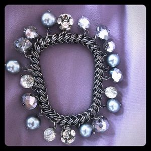 Silver Beaded Bracelet